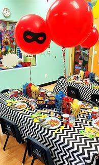 Image result for Superhero Birthday Party
