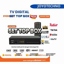 Image result for Set Top Box TV Digital Merk Evercros