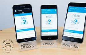 Image result for Samsung Galaxy S5 vs iPhone 6 Plus