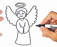 Image result for How to Draw Angels Drawing