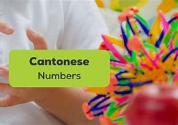 Image result for Numbers in Cantonese