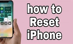 Image result for How to Reset iPhone 4