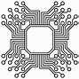 Image result for Computer Chip Drawing