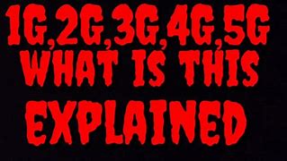 Image result for Comparison of 1G 2G 3G/4G 5G Images