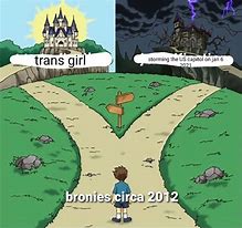 Image result for Dramatic Crossroads Meme Template