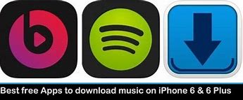 Image result for iPhone 6 Plus Music Apps