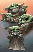 Image result for Baby Yoda Artwork