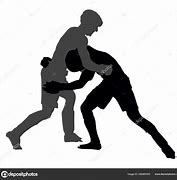Image result for MMA Silhouette Wrestling Pin