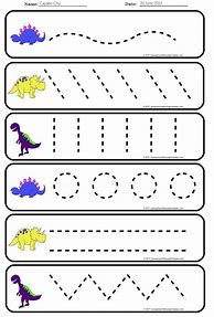 Image result for Preschool Writing Strokes