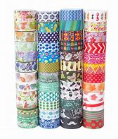 Image result for Decorative Washi Tape Rolls