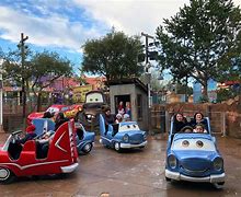 Image result for Cars Ride Disneyland Sharpproductions