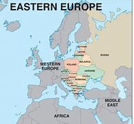 Image result for Eastern vs Western Europe