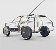 Image result for A Boy Making a Car with Metal Wire in Cartoon
