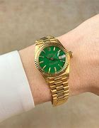 Image result for Rolex Datejust Gold On the Wrist