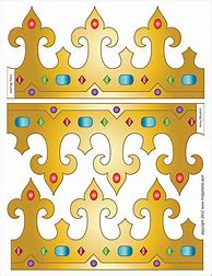 Image result for Crown Layout for King and Queen