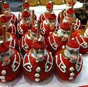 Image result for Christmas Candy Apple's