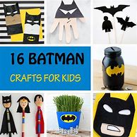 Image result for Batman Crafts for Kids