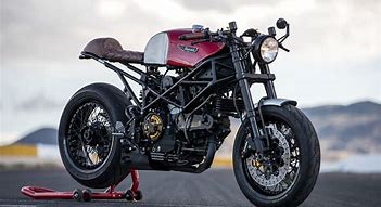 Image result for Ducati Monster 400 Cafe Racer