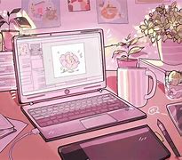 Image result for Painting On Keyboard Aesthetic