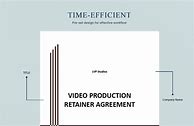 Image result for Videography Retainer Contract Template