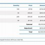 Image result for QuickBooks Invoice Template Free