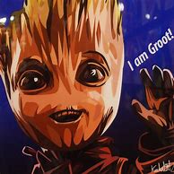 Image result for Baby Groot Poster