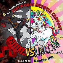 Image result for Ninja vs Unicorn IPA