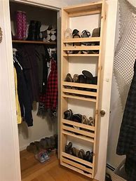 Image result for Closet Door Storage Racks