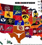 Image result for 1A College Football Map
