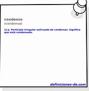 Image result for condenso