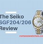Image result for Seiko SGF206