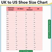 Image result for UK US India Shoe Size Chart