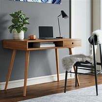 Image result for Modern Farmhouse Office Desk Walnut