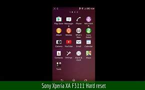 Image result for Sony Xperia F3111 Hard Reset