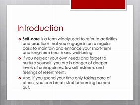 Image result for Self-Care Presentation