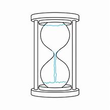 Image result for Hourglass Drawing