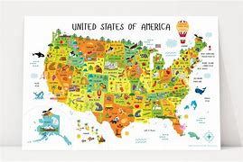 Image result for USA Map with Nicknames