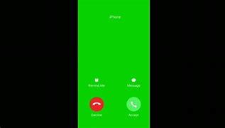 Image result for iPhone Call Greenscreen