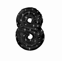 Image result for Number 8 with Sparkles