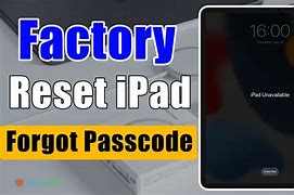 Image result for Hard Reset iPad Forgot Passcode