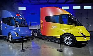 Image result for New Tesla Semi Truck Green