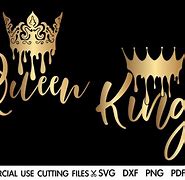 Image result for King and Queen Card SVG