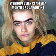 Image result for Thin Eyebrows Meme