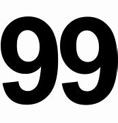 Image result for Numeral 99