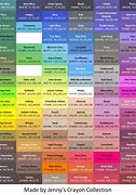 Image result for Crayola Crayons Colors Chart