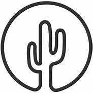 Image result for Arizona Cactus Outline
