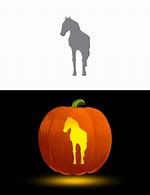 Image result for Horse Pumpkin Stencil