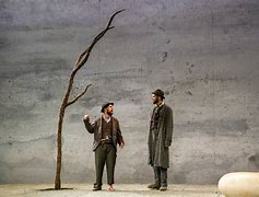 Image result for Waiting for Godot Wast Land Scenes