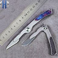 Image result for Titanium Folding Utility Knife