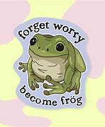 Image result for Worry Frog